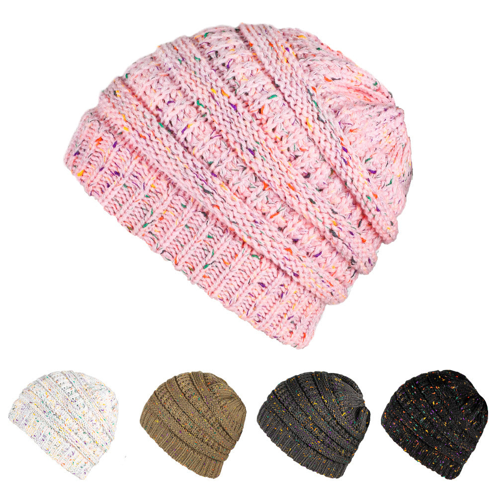 Wholesale Woolen Hat Ponytail Hat Knitted Hat